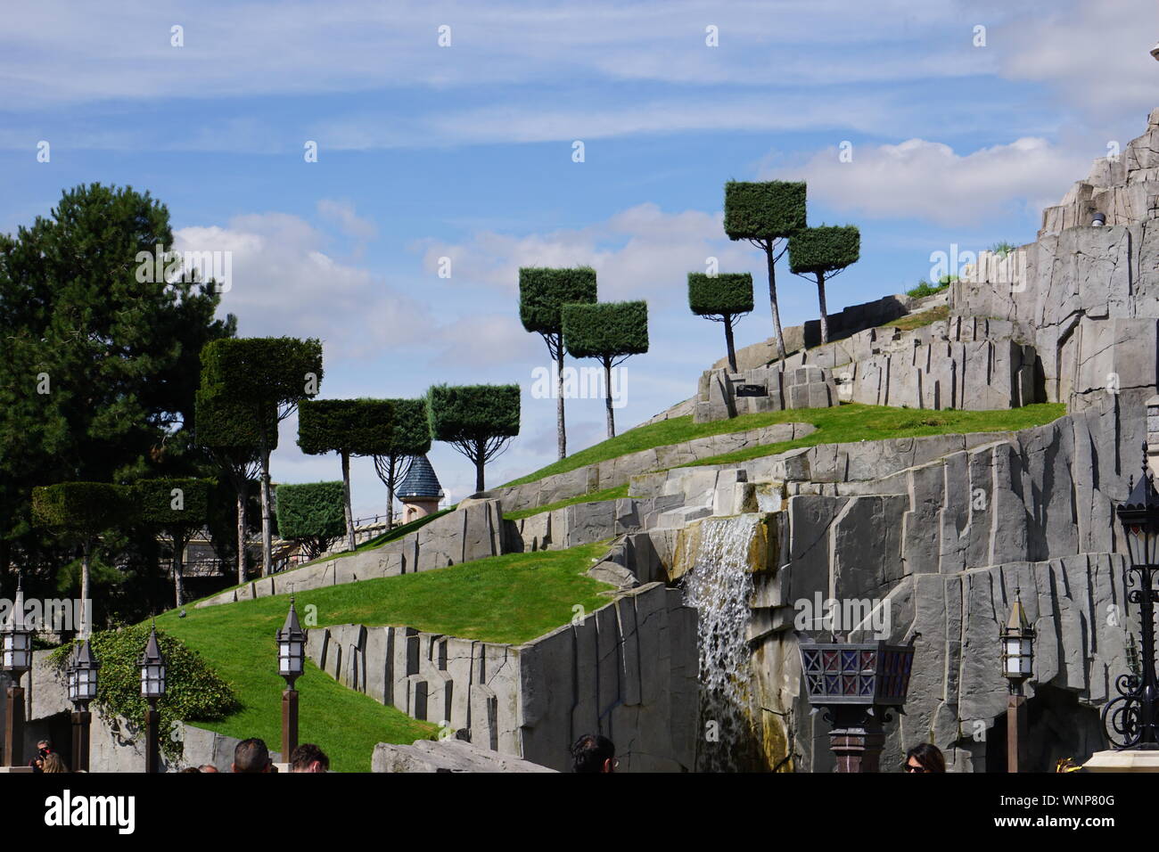 Disneyland Paris im September 2019 Stockfoto