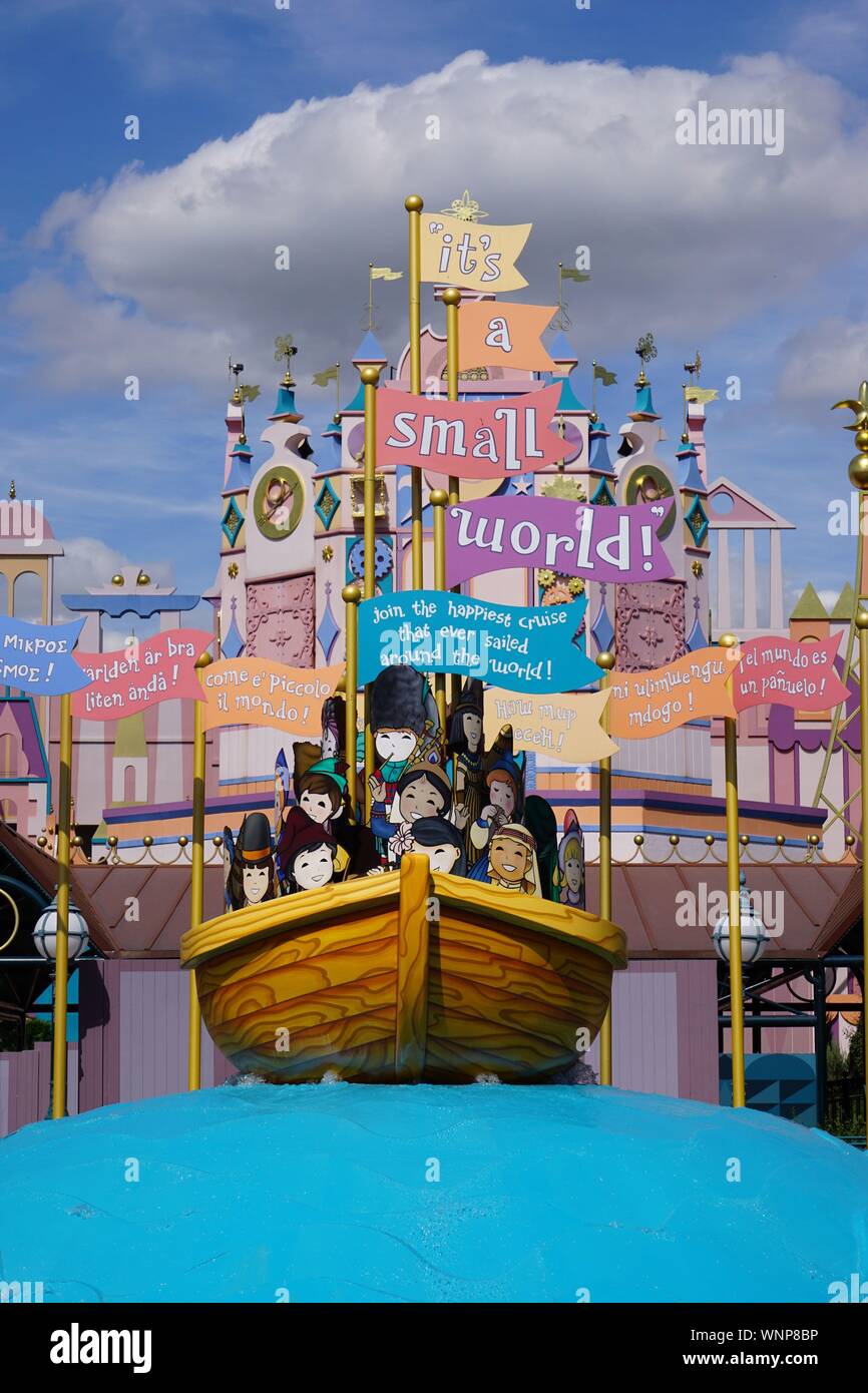 Disneyland Paris im September 2019 Stockfoto