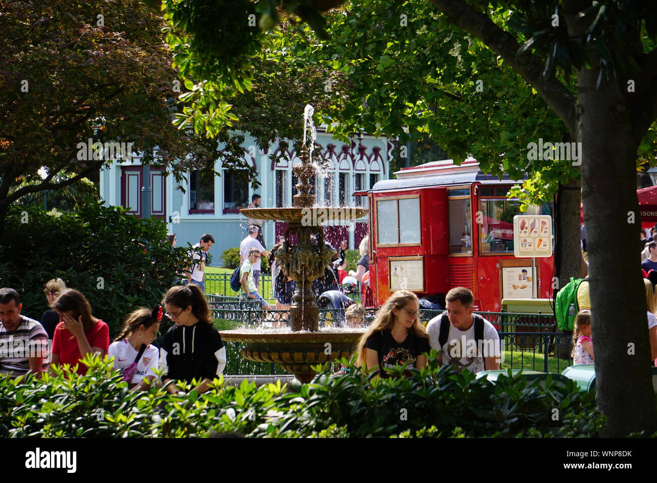 Disneyland Paris im September 2019 Stockfoto