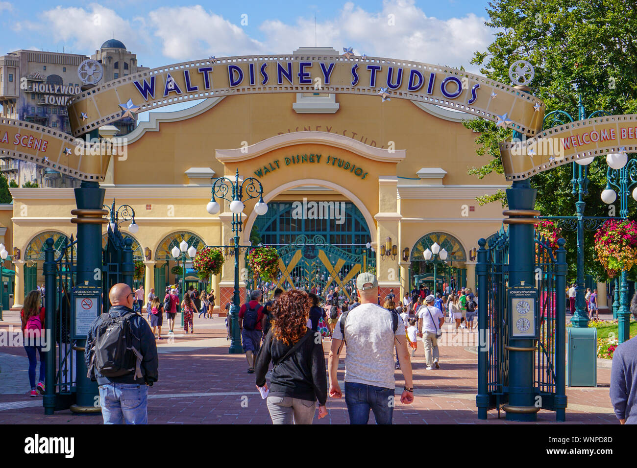 Die Walt Disney Studios in Disneyland Paris im September 2019 Stockfoto