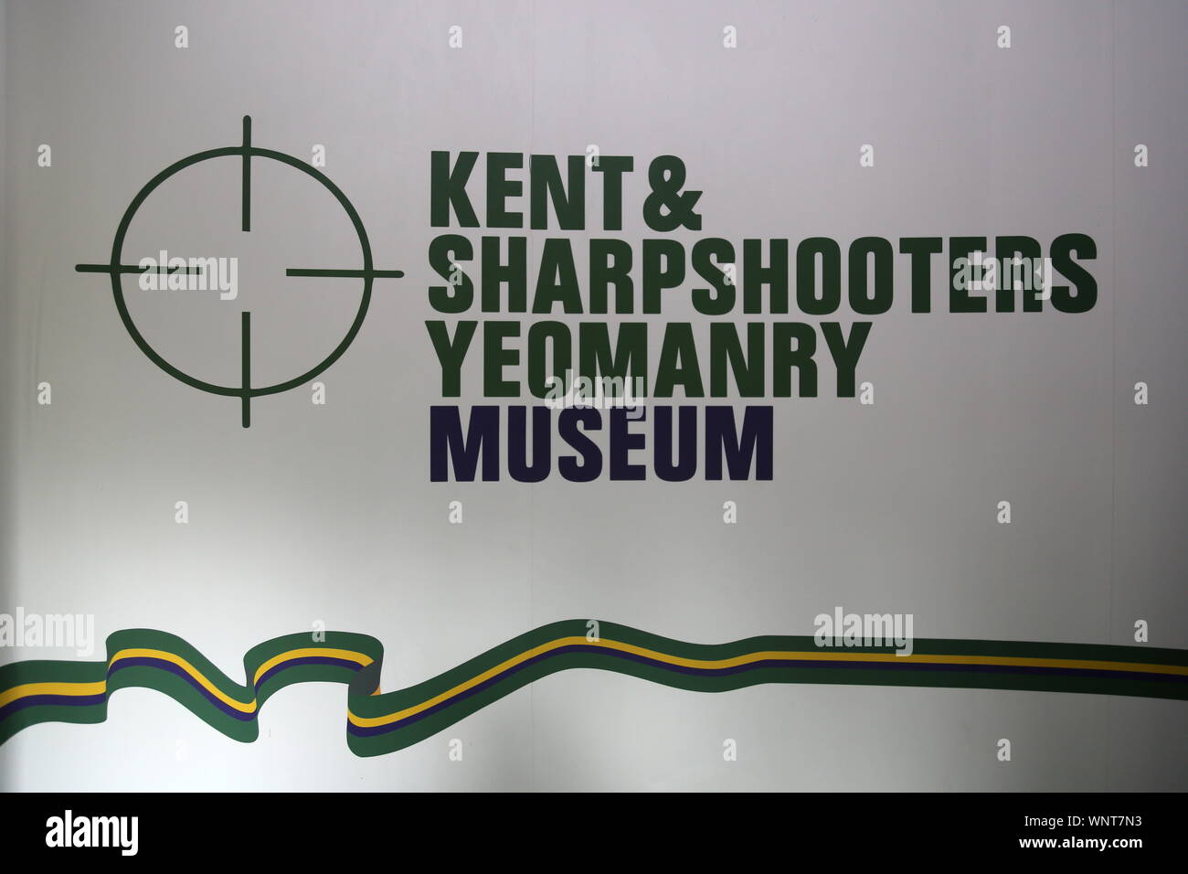 Kent & Scharfschützen Yeomanry Museum, Schloss Hever, Edenbridge, Kent, England, Großbritannien, USA, UK, Europa Stockfoto