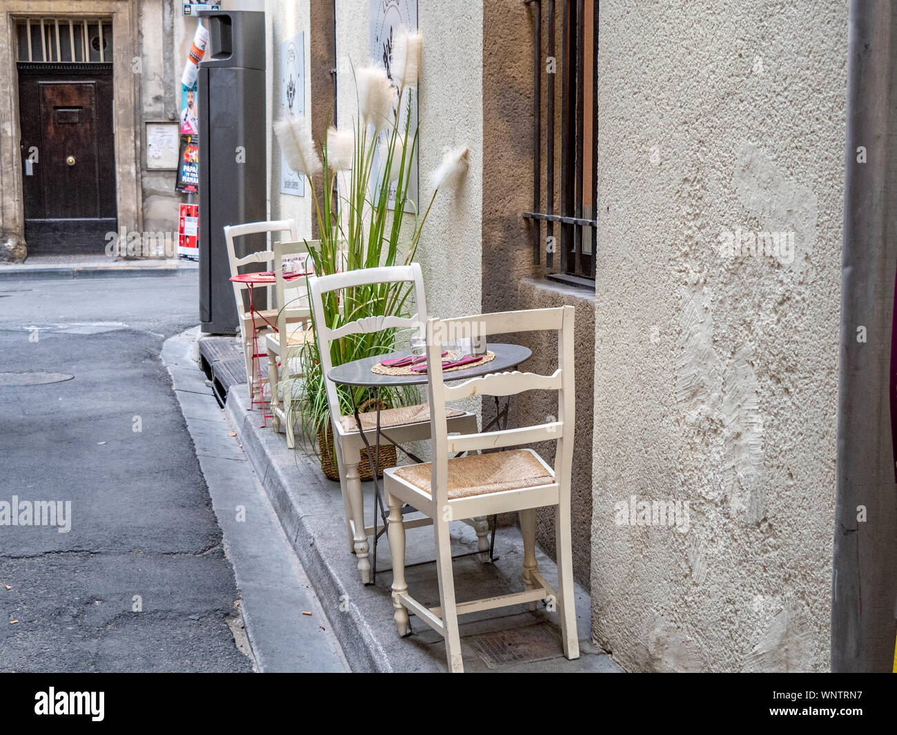 Malerisch freien Stellen in der Landschaft der Provence Stockfoto