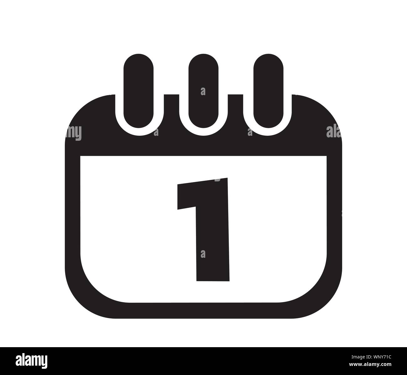 Kalendertag-Symbol Stock Vektor