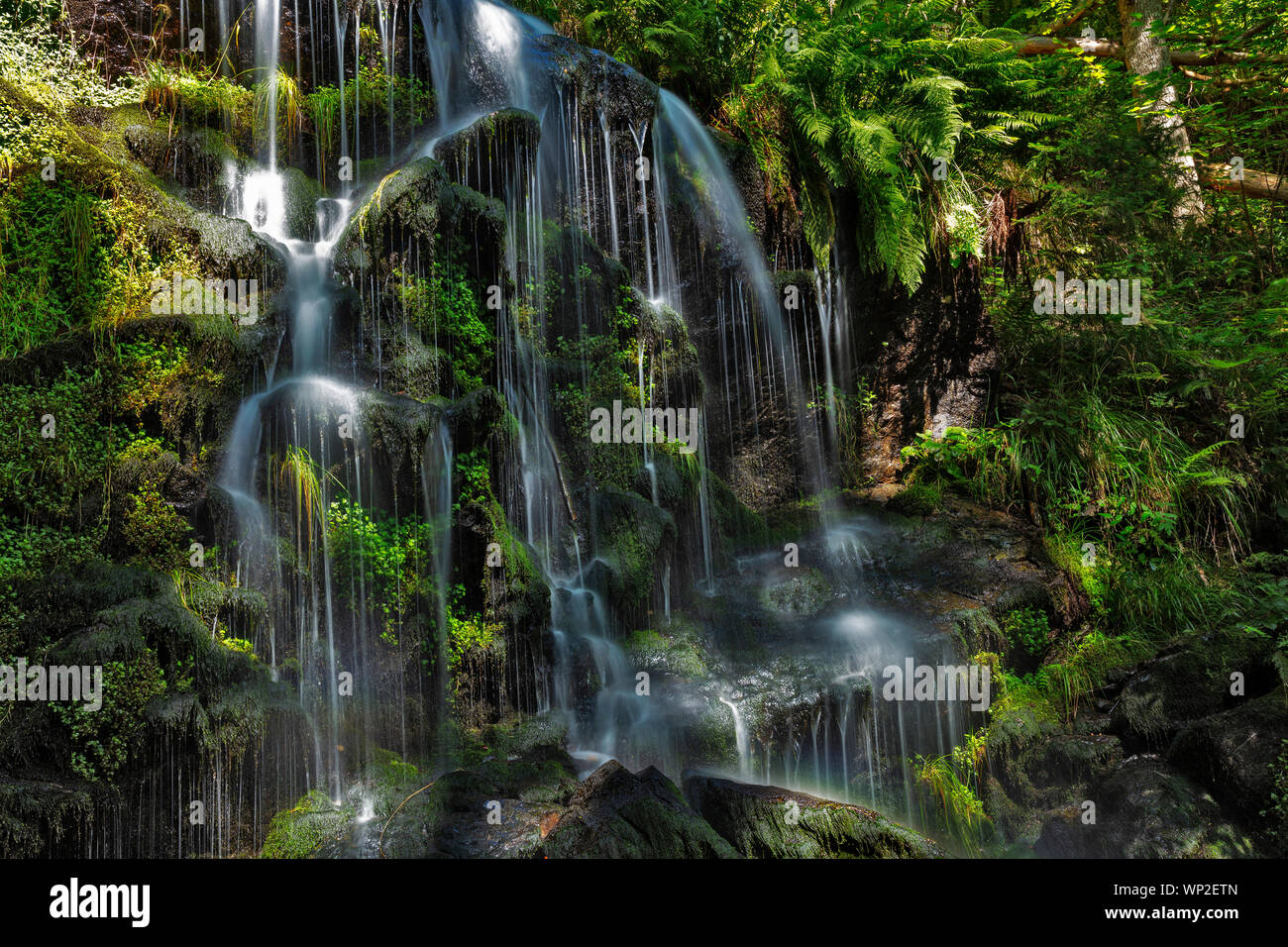 Fahler Wasserfälle, Feldberg, Schwarzwald, Deutschland Stockfoto