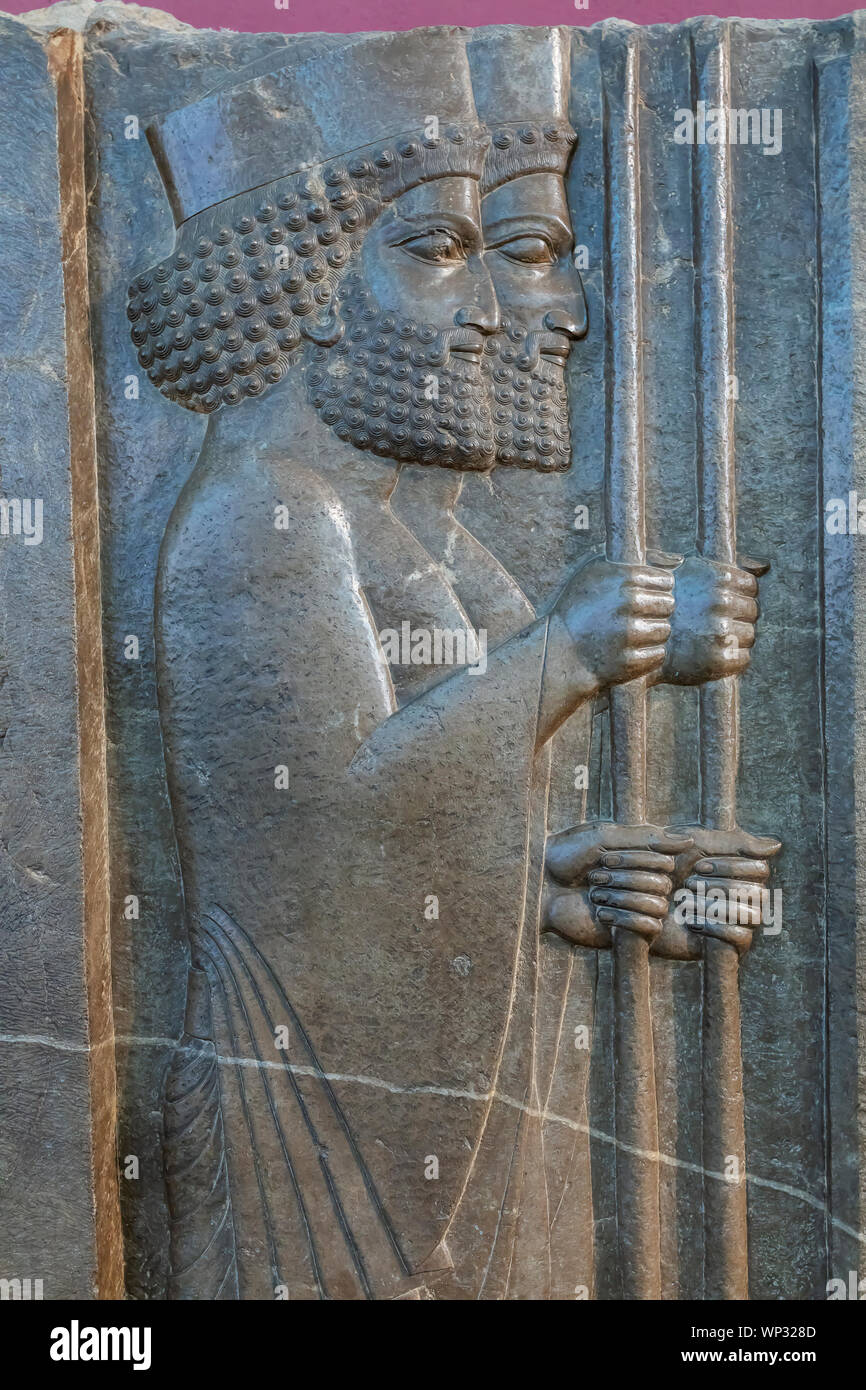 Darius der Große Entlastung von Persepolis, Museum der alten Iran