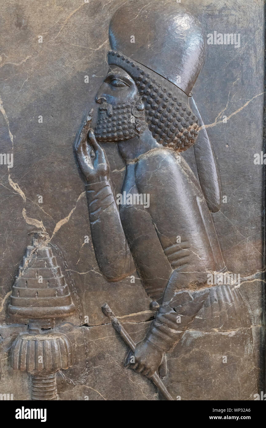 Darius der Große Entlastung von Persepolis, Museum der alten Iran