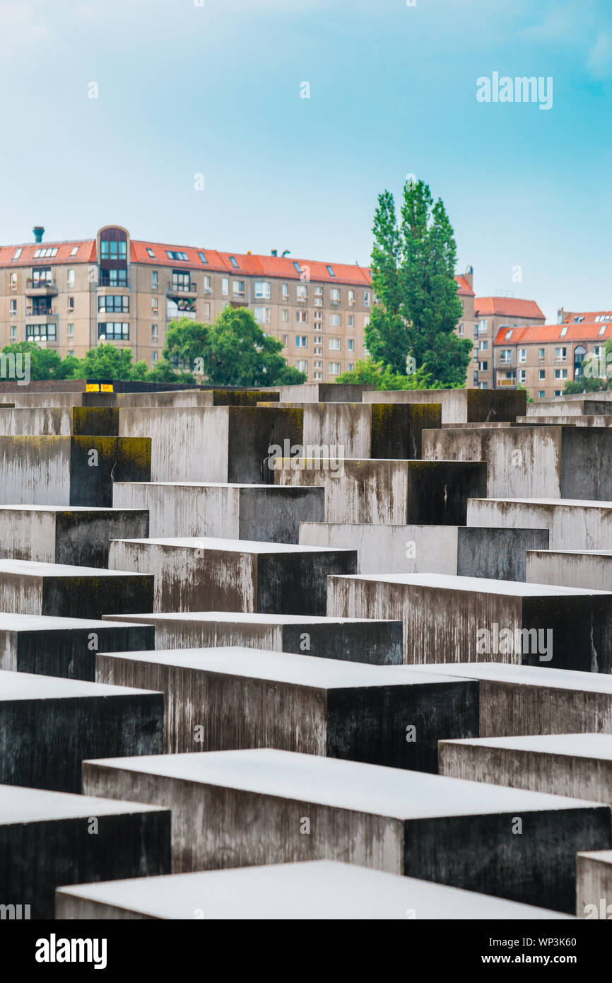 Holocaust Mahnmal, Denkmal für die ermordeten Juden Europas in Berlin ...