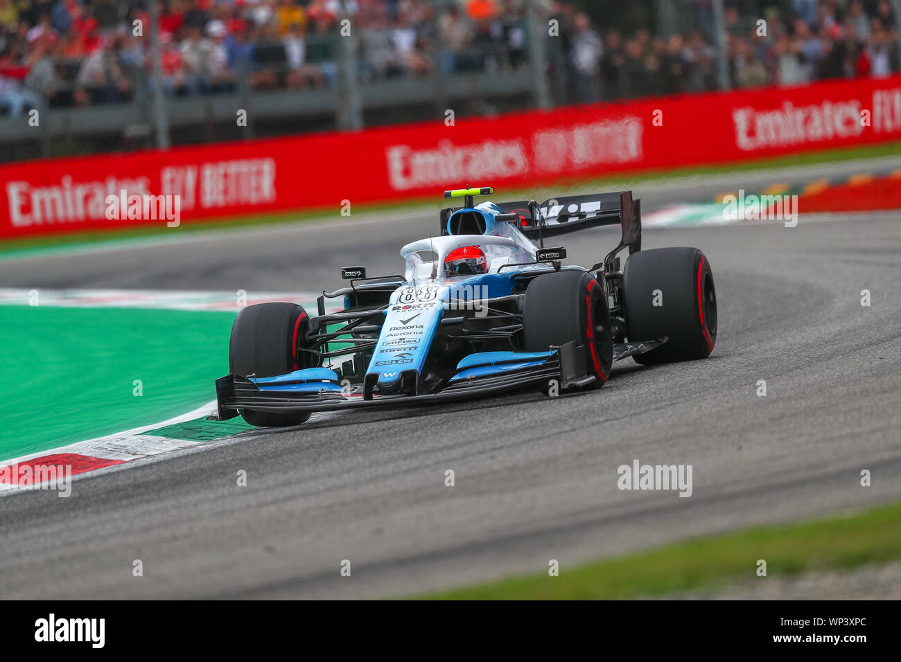 #63 GEORGE RUSSELL WILLIAMS RACING MERCEDES. GP Italien, Monza 5-8 SEPTEMBER 2019 beim Grand Prix von Italien 2019 Heineken - Freitag - Freies Training 1. Stockfoto