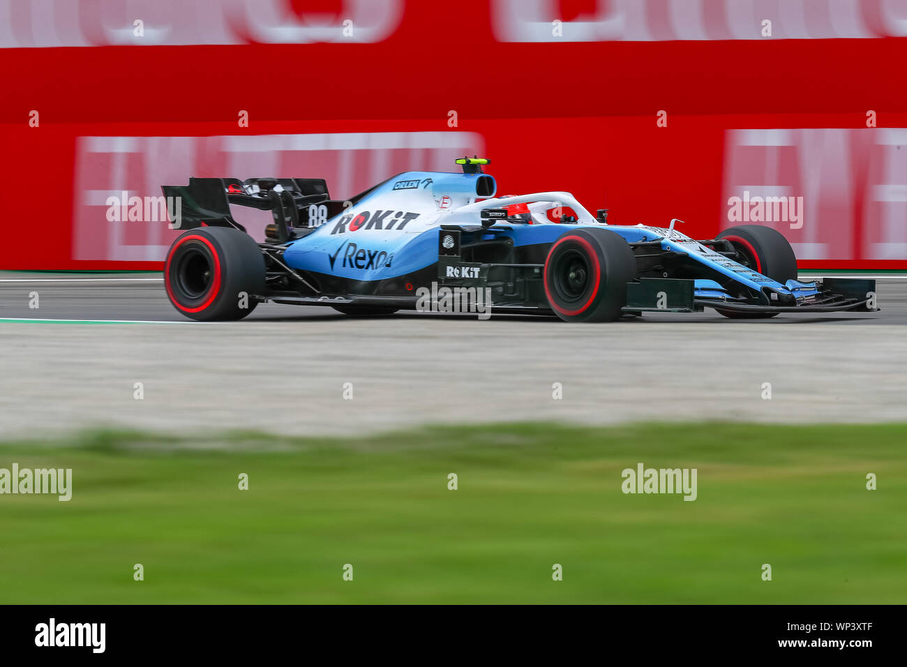 #88 Robert Kubica WILLIAMS RACING MERCEDES. GP Italien, Monza 5-8 SEPTEMBER 2019 beim Grand Prix von Italien 2019 Heineken - Freitag - Freies Training 1. Stockfoto
