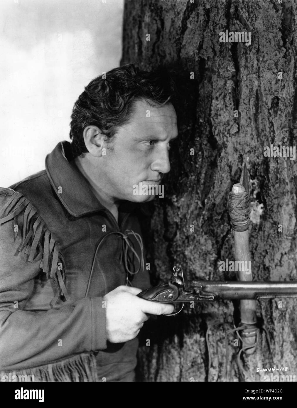 SPENCER TRACY als Major Robert Rogers in Nord-West-Passage (Book One - Rogers' Rangers) 1940 Regisseur KING VIDOR Roman Kenneth Roberts Metro Goldwyn Mayer Stockfoto