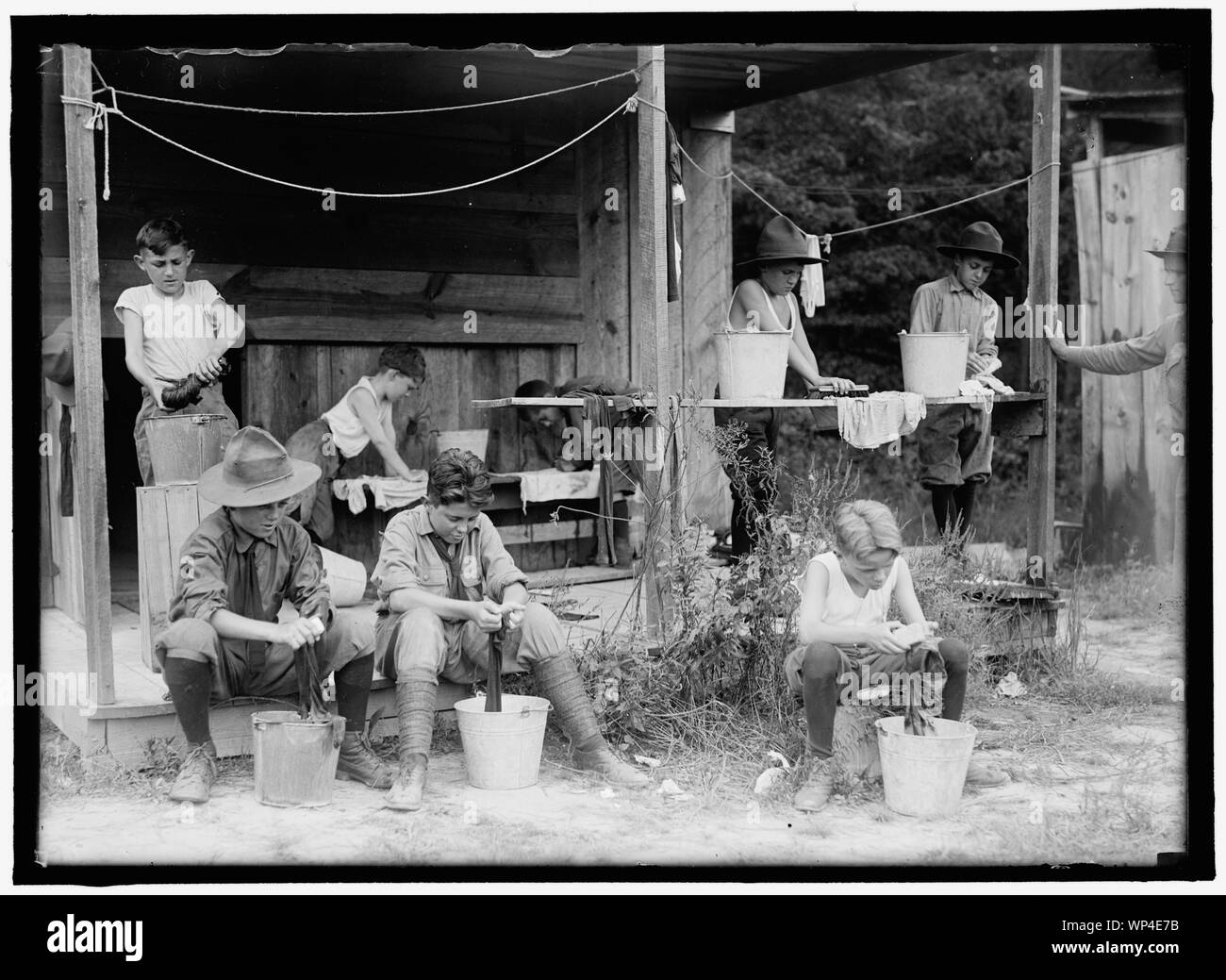 JUNIOR MARINES Stockfoto