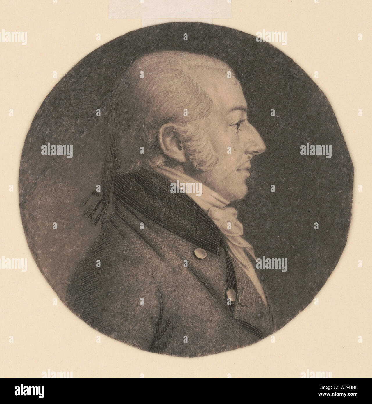 John Rhea Smith, Kopf und Schultern im Porträt, richtige Profil Stockfoto John Rhea Smith, Kopf und Schultern im Porträt, richtige Profil Stockfoto