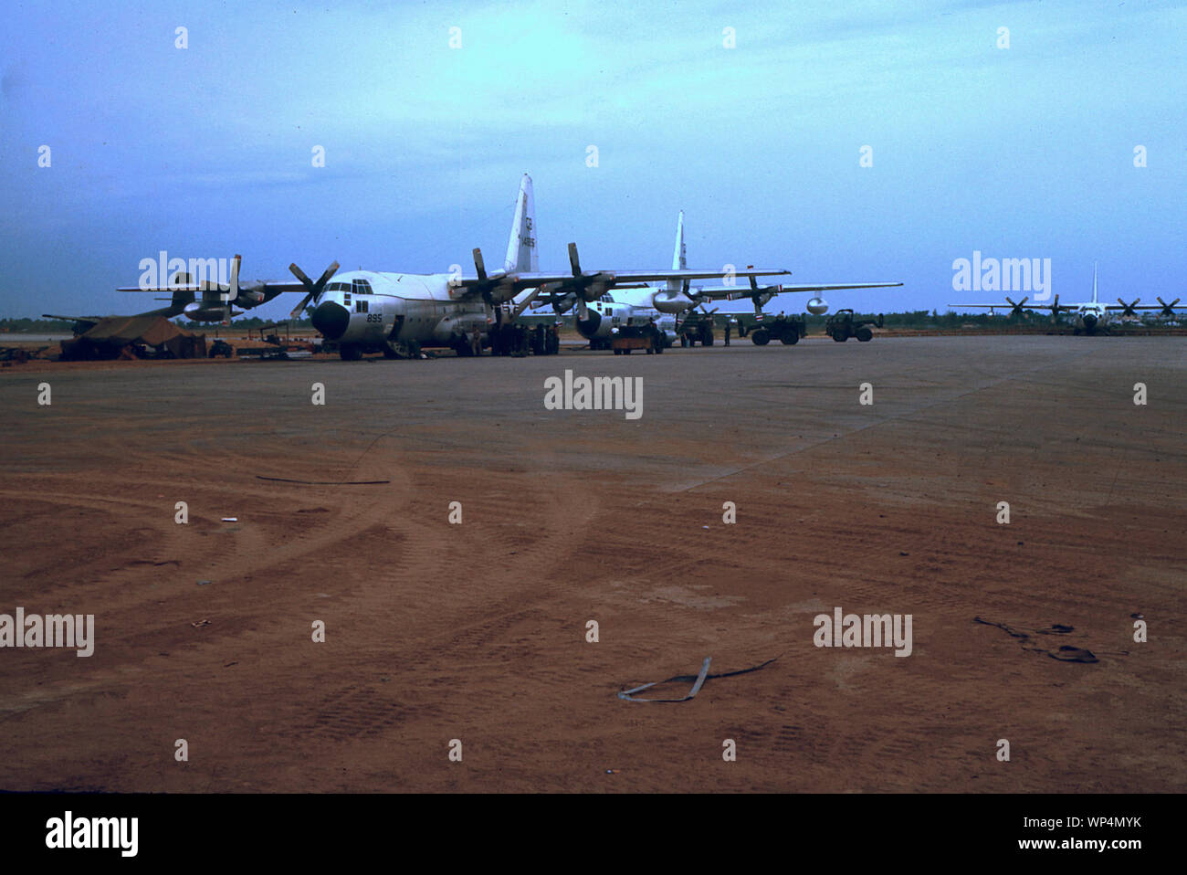 Vietnam-Krieg/Vietnam Krieg - USMC United States Marine Corps Lockheed GV-1 Hercules Stockfoto