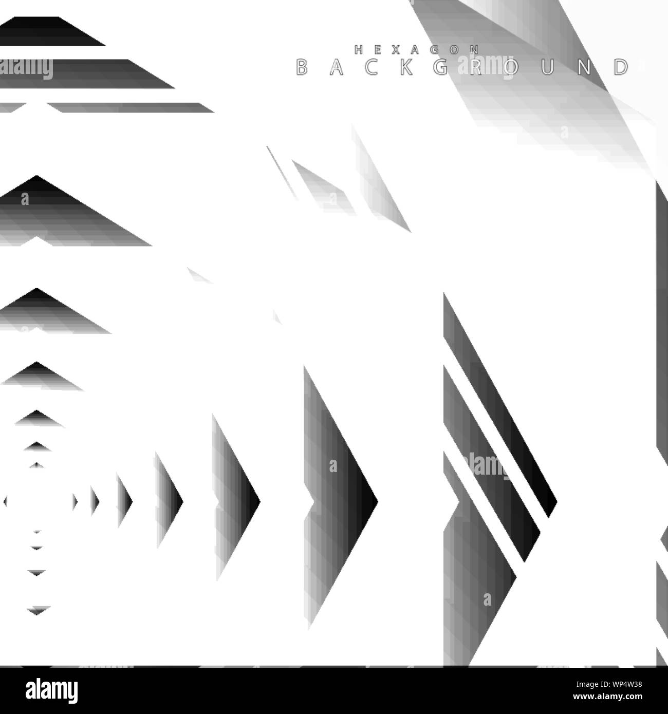 Bunte Hexagon abstrakt Hintergrund. Transparente vektor Hintergrund in der EPS 10. Stock Vektor