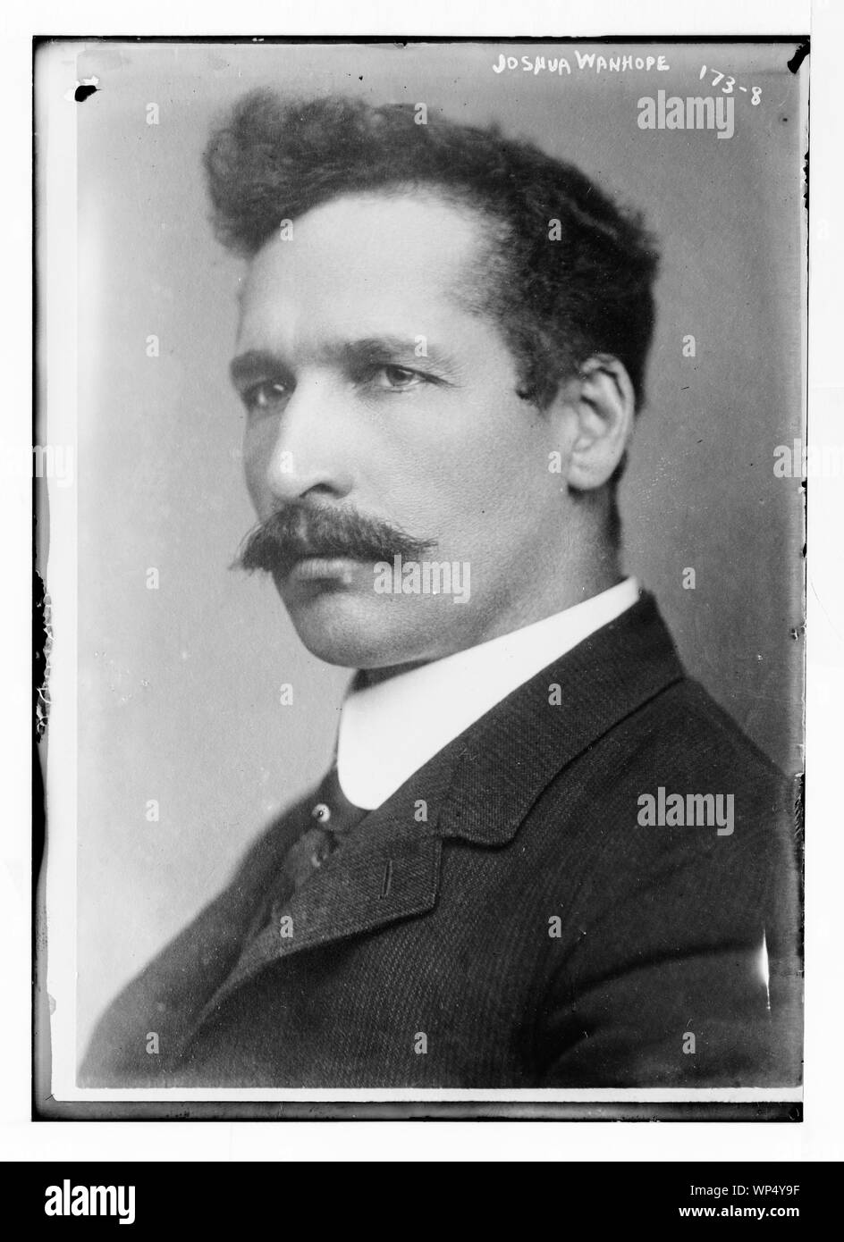 Joshua Wanhope, portraitbüste Stockfoto