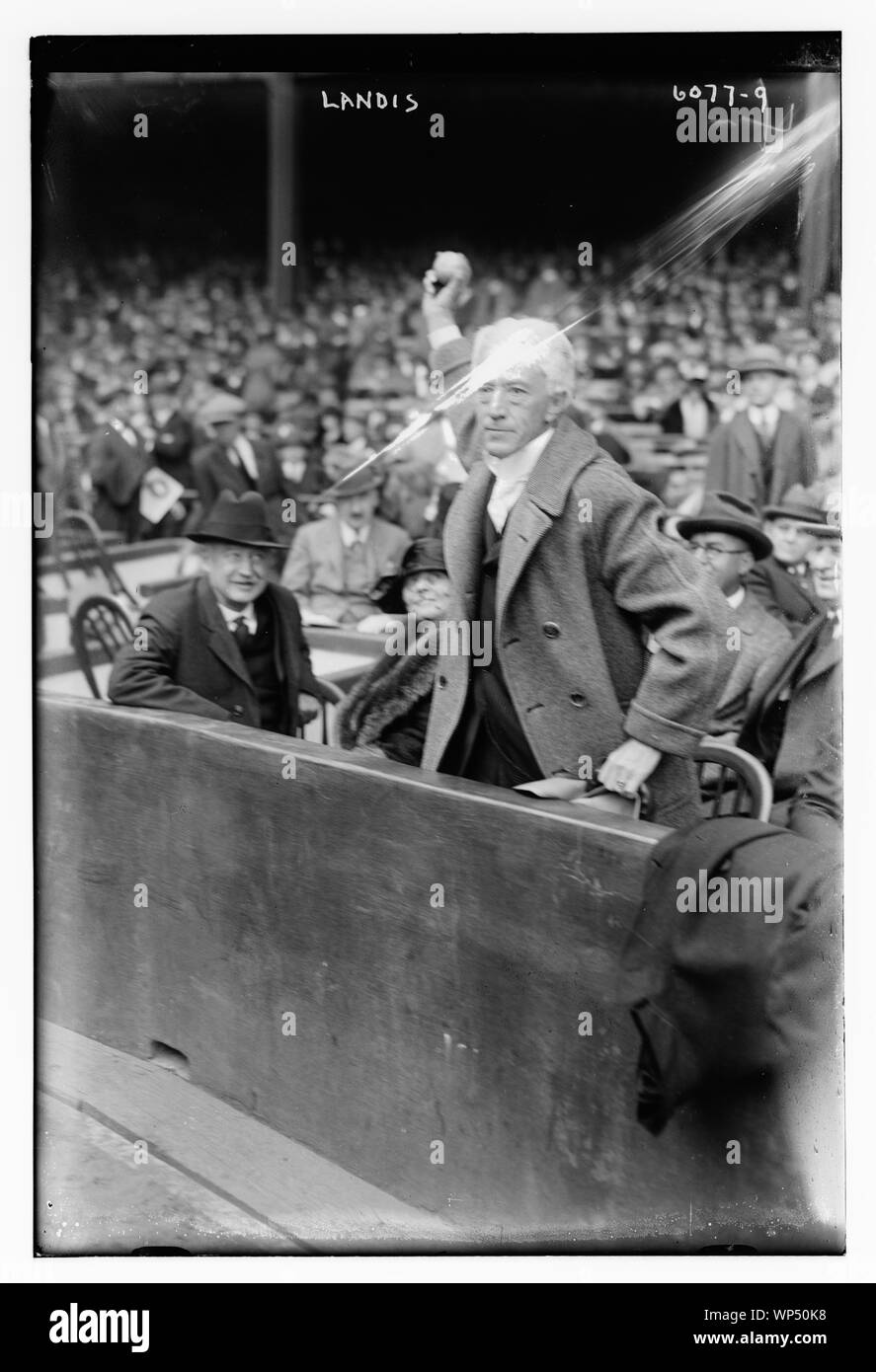 Richter M. Kenesaw Landis. Herr Kommissar der Baseball Stockfoto