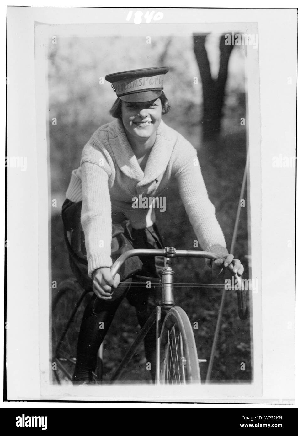 Julia Obear, messenger Mädchen an [der nationalen Frauen, d. h. Der Frau] Zentrale der Partei Stockfoto