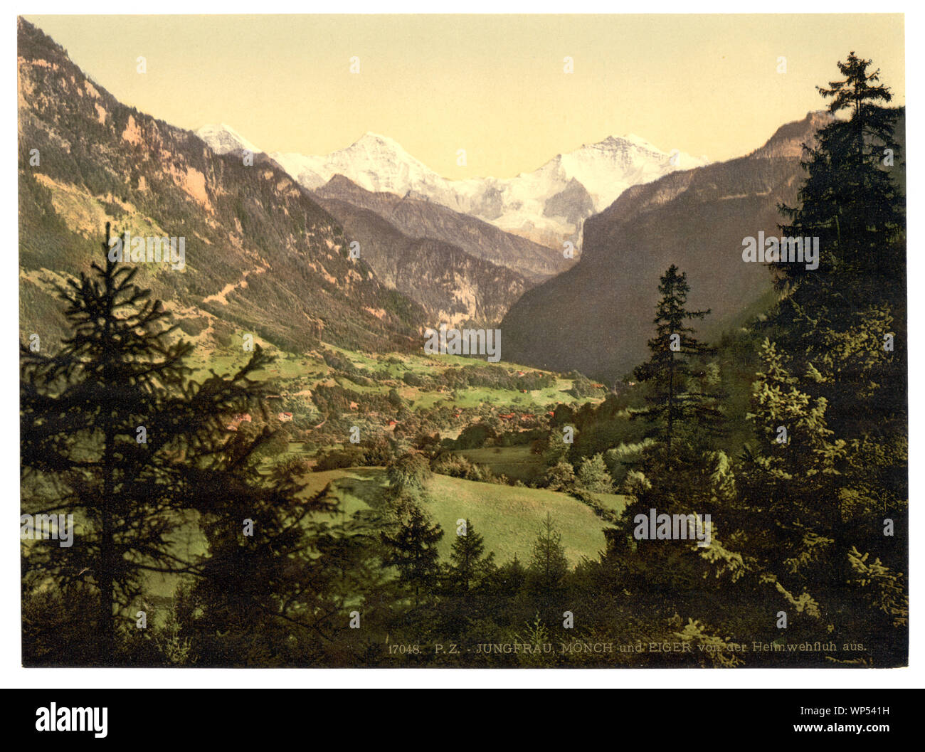 Eiger monch und jungfrau Ausgeschnittene Stockfotos und -bilder - Alamy