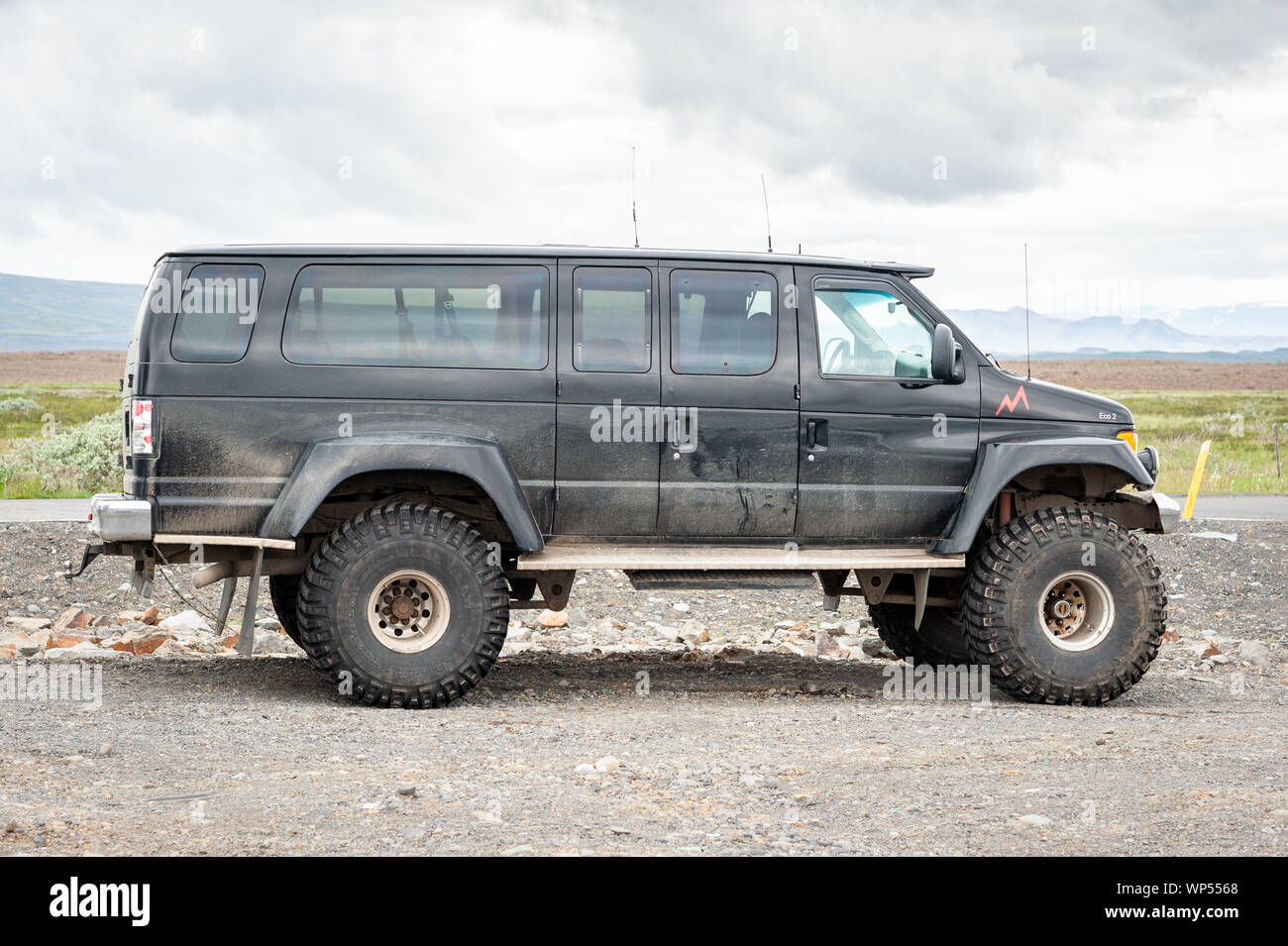 Super Jeep, Island Stockfotografie - Alamy