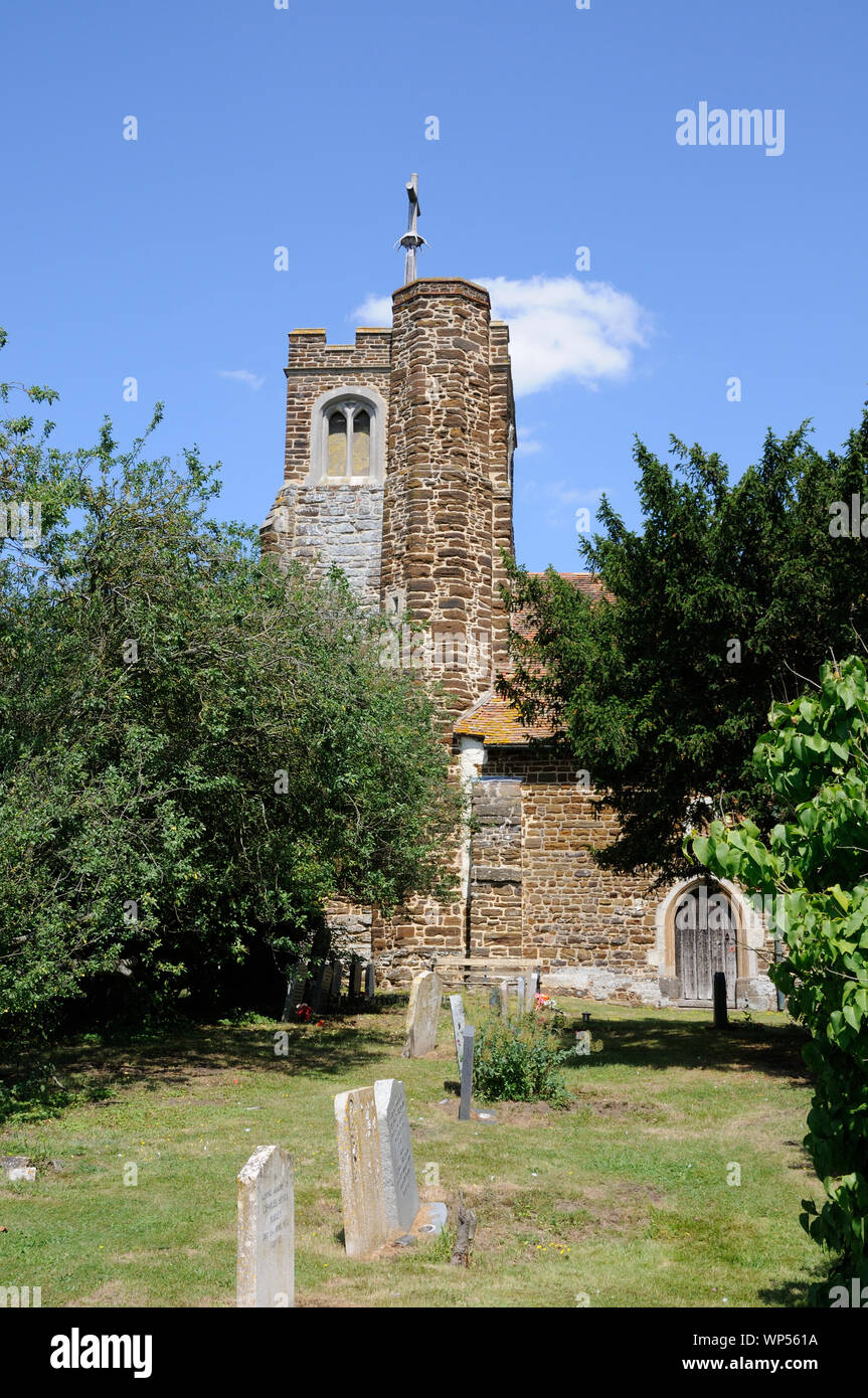 Der hl. Jungfrau Maria Kirche, untere Gravemhurst, Bedfordshire. St. Mary's ist durch die redundante Kirchen Fonds gehalten und ist immer noch. Für die Öffentlichkeit. Stockfoto