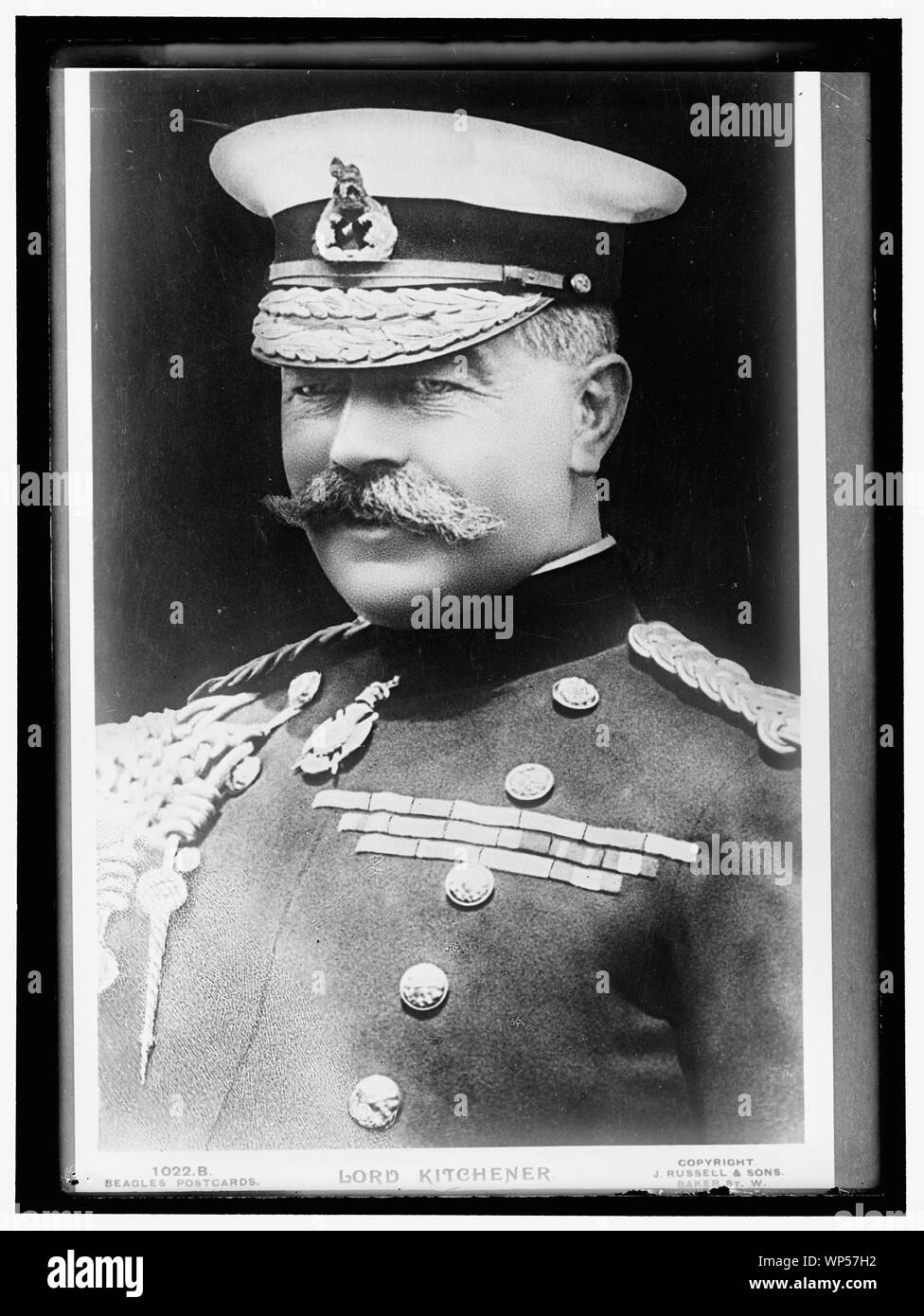 KITCHENER, HORATIO HERBERT. BARON. Feldmarschall VON GROSSBRITANNIEN GEBOREN IM JAHR 1850 Stockfoto