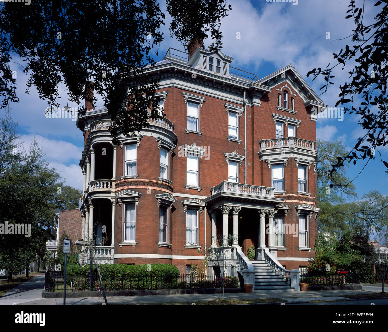 Kehoe House, 1892 für Gießerei Eigentümer William Kehoe, und Irische Einwanderer in Savannah, Georgia Stockfoto