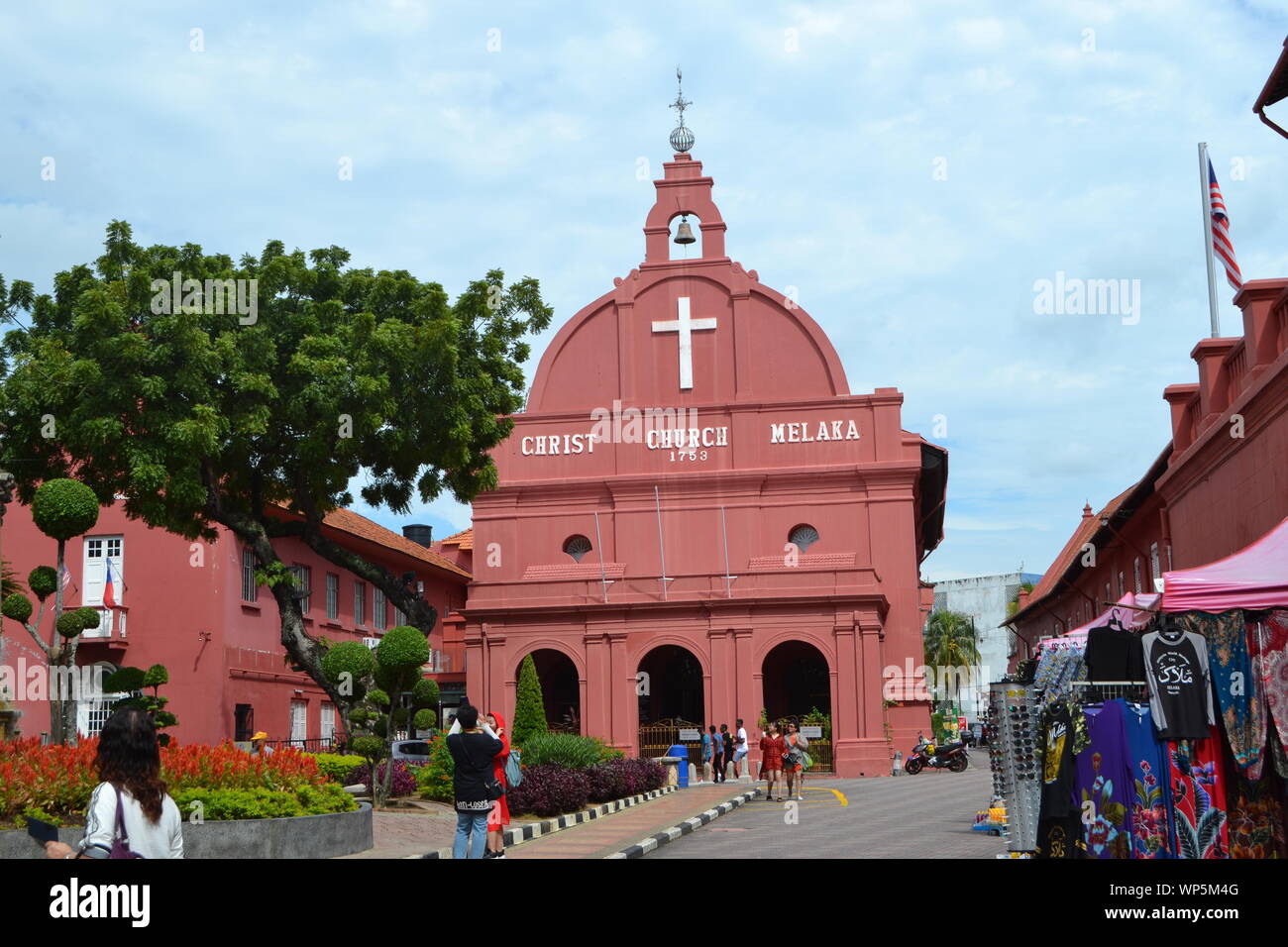 Die Kirche von Melacca Stockfoto