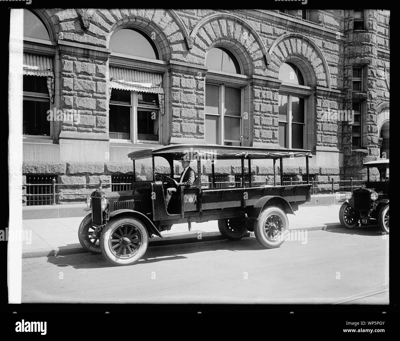 Killeen duplex Lkw mail Auto Stockfoto