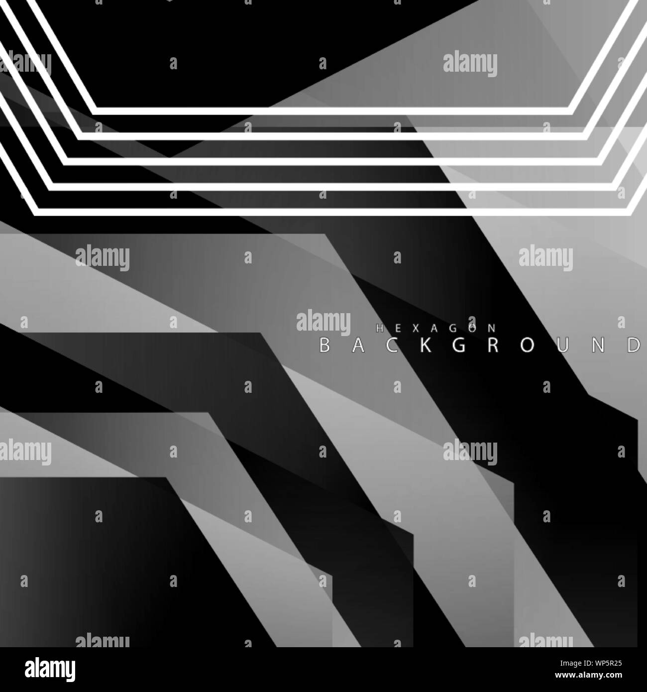 Bunte Hexagon abstrakt Hintergrund. Transparente vektor Hintergrund in der EPS 10. Stock Vektor