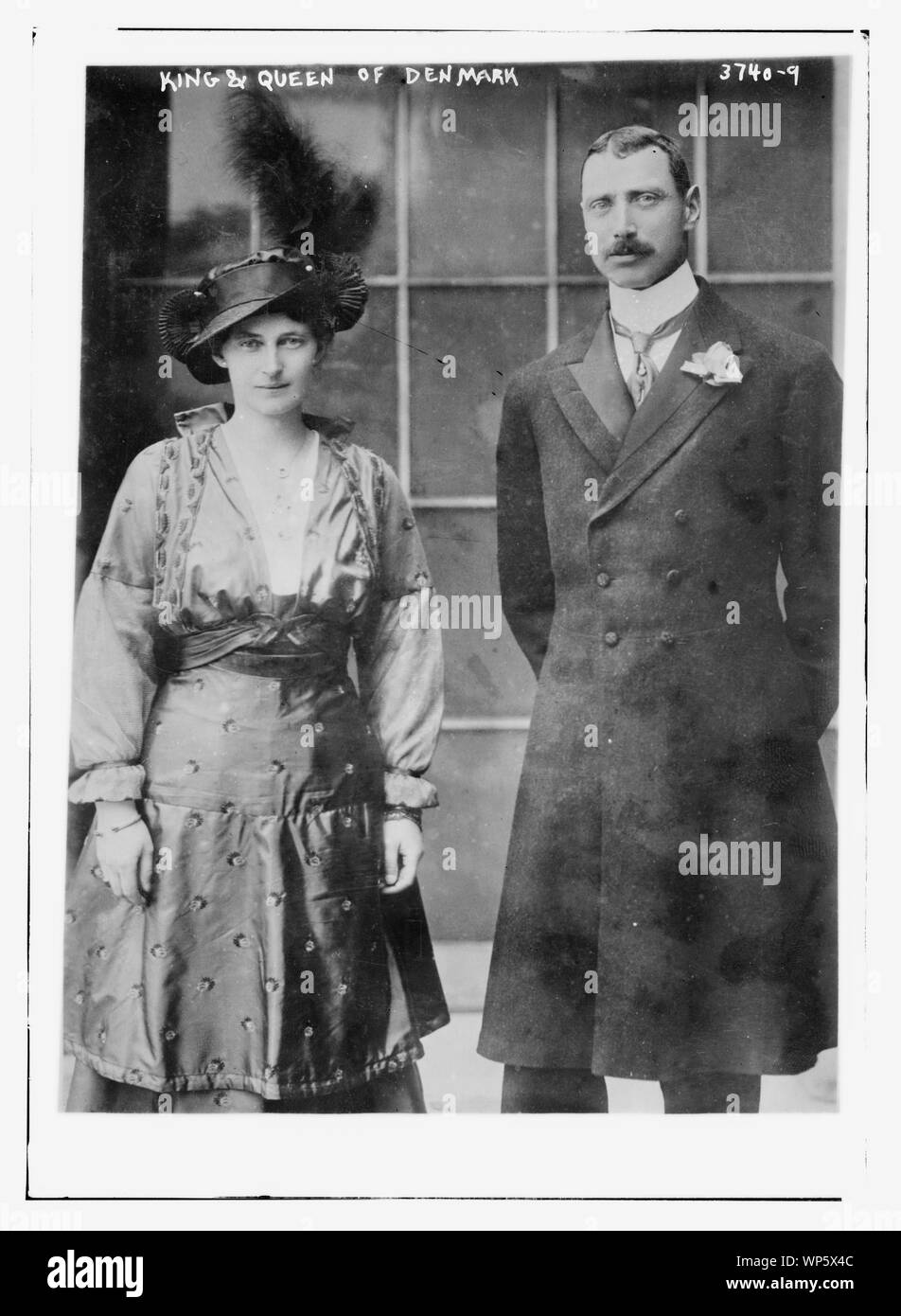 König und Königin von Dänemark Stockfoto