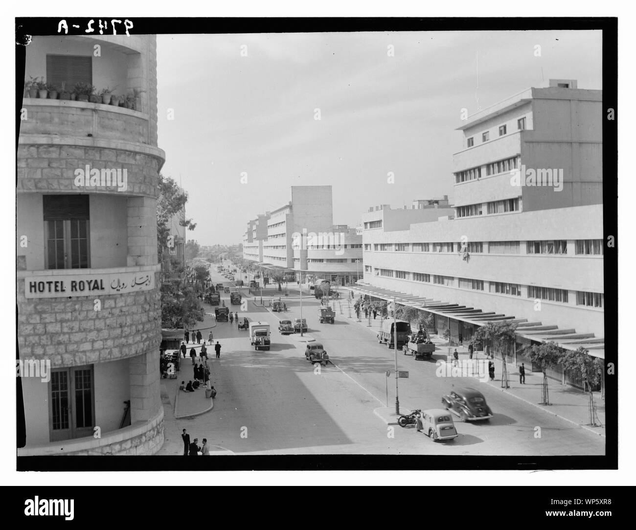 King's Way in Haifa Stockfoto