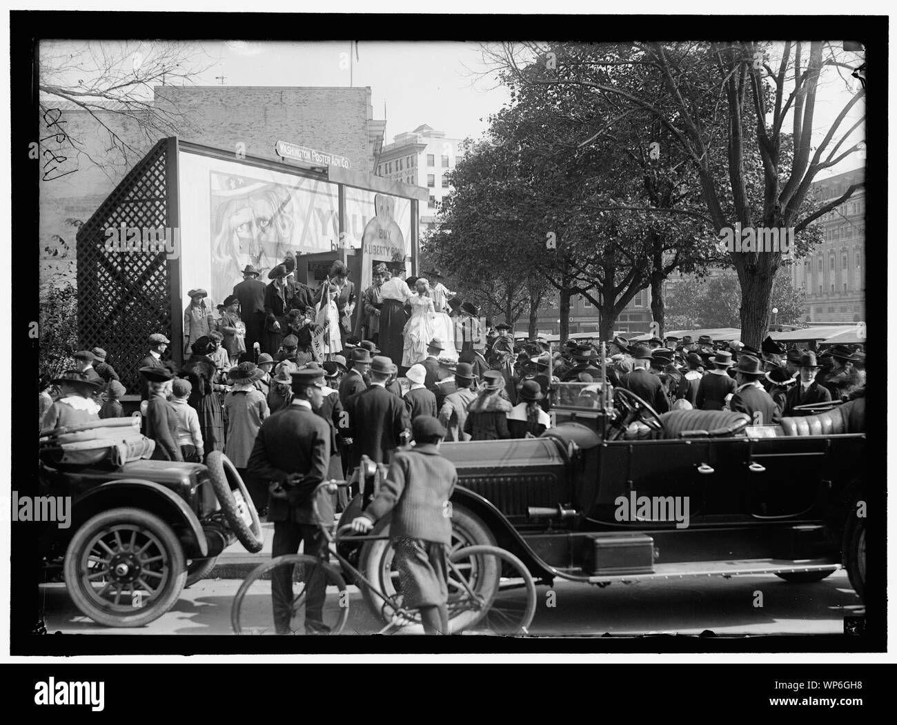 Freiheit Darlehen. LIBERTY BELL, Replikat Stockfoto