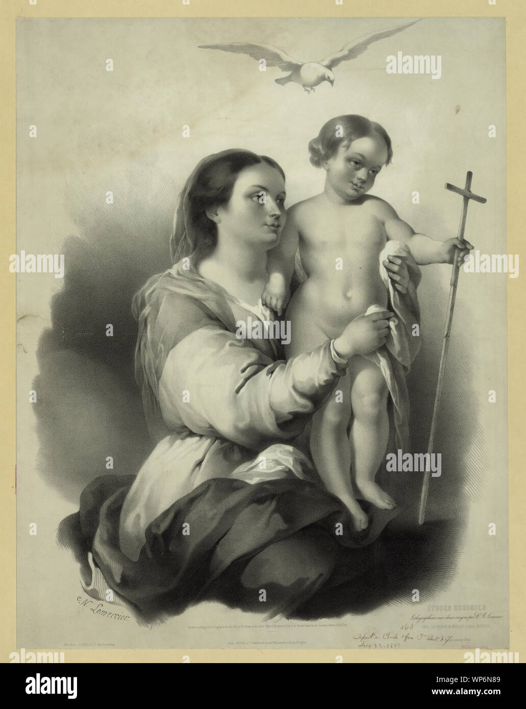 La Vierge de Sevilla Stockfoto