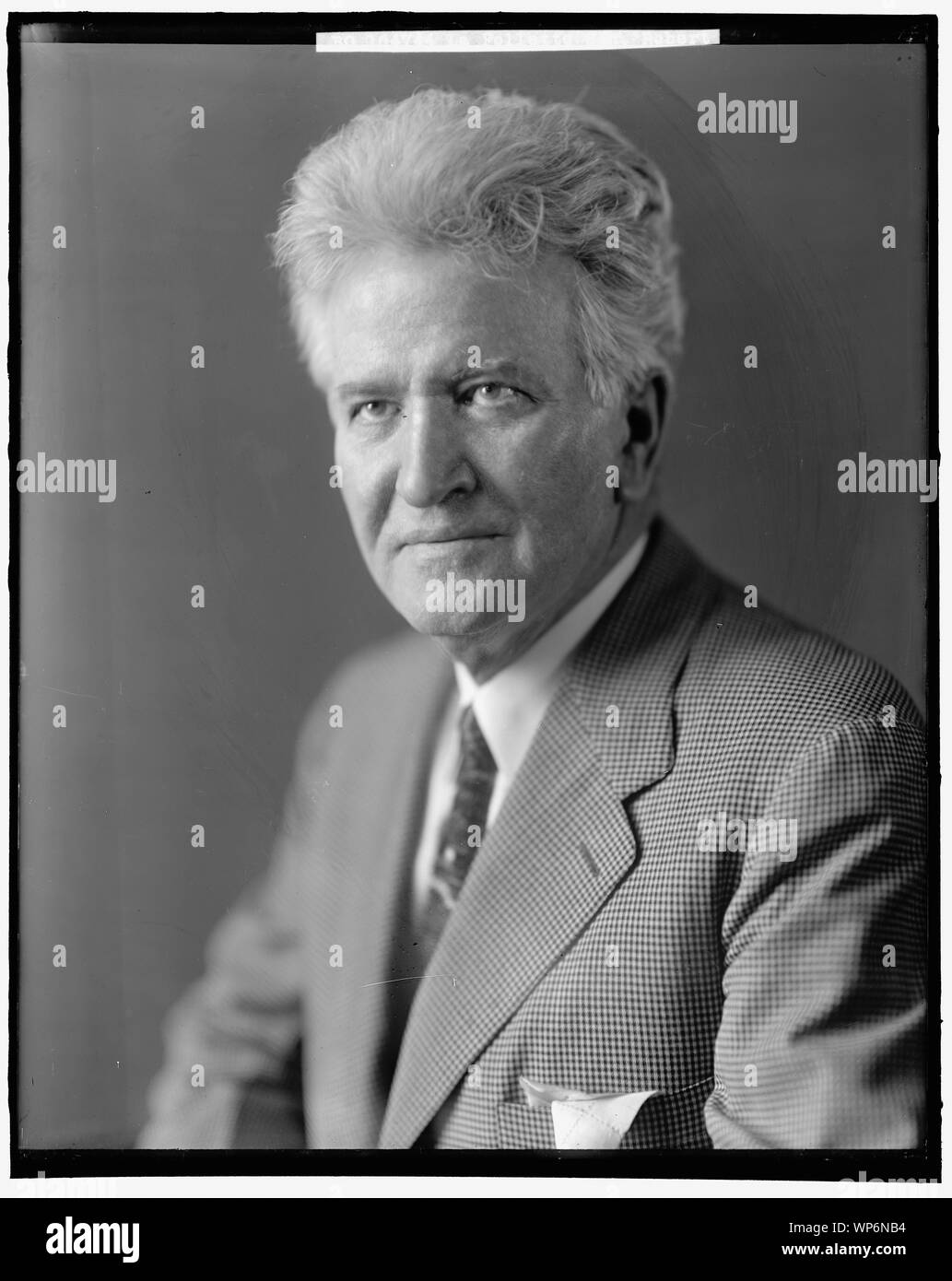 LaFOLLETTE, ROBERT. SENATOR Stockfoto