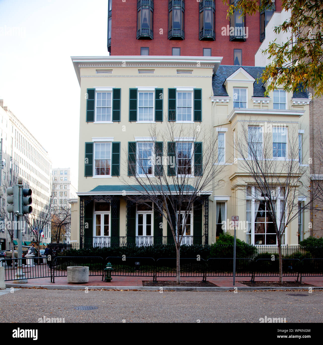 LaFayette Park, direkt nördlich des Weißen Hauses auf H Straße zwischen 15. und 17. Straße, N.W., Washington, D.C entfernt Stockfoto