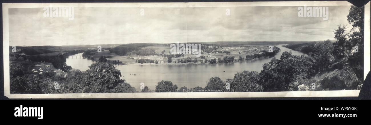 Lake Taneycomo in Branson, MO; Stockfoto