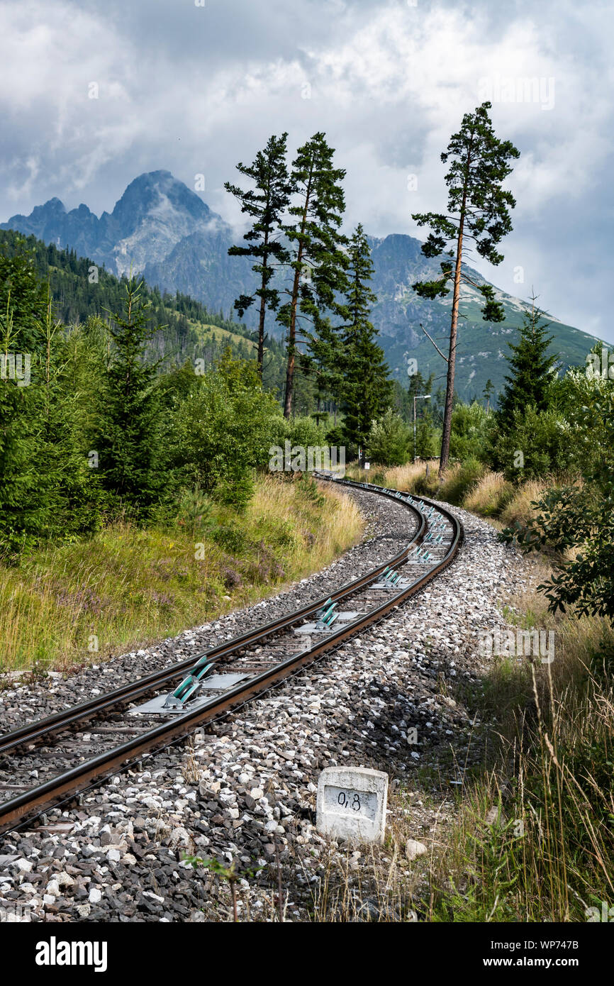 In der Tatra. Die Slowakei, Europa. Stockfoto