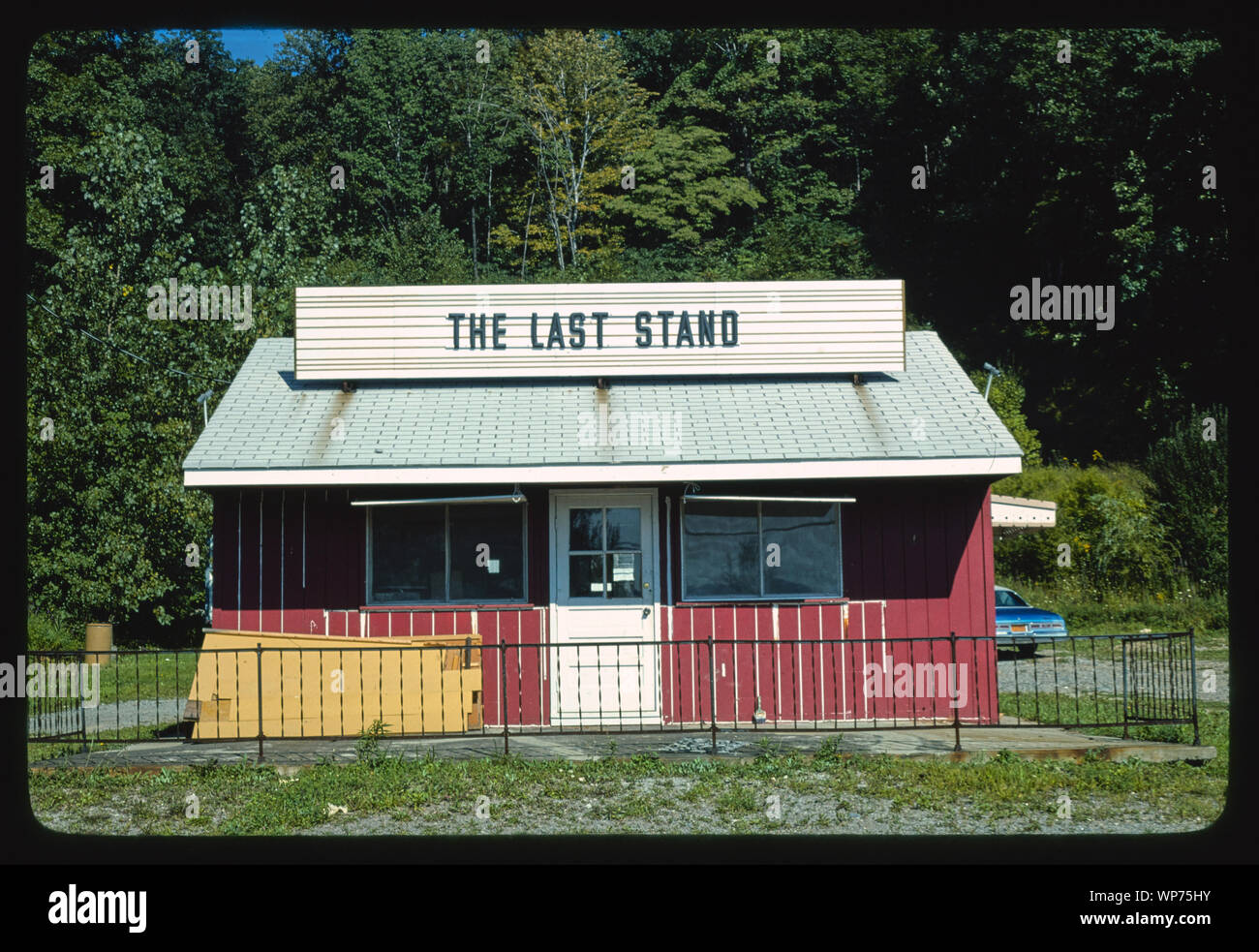 Last Stand, Route 9W, Tompkins Cove, New York Stockfoto