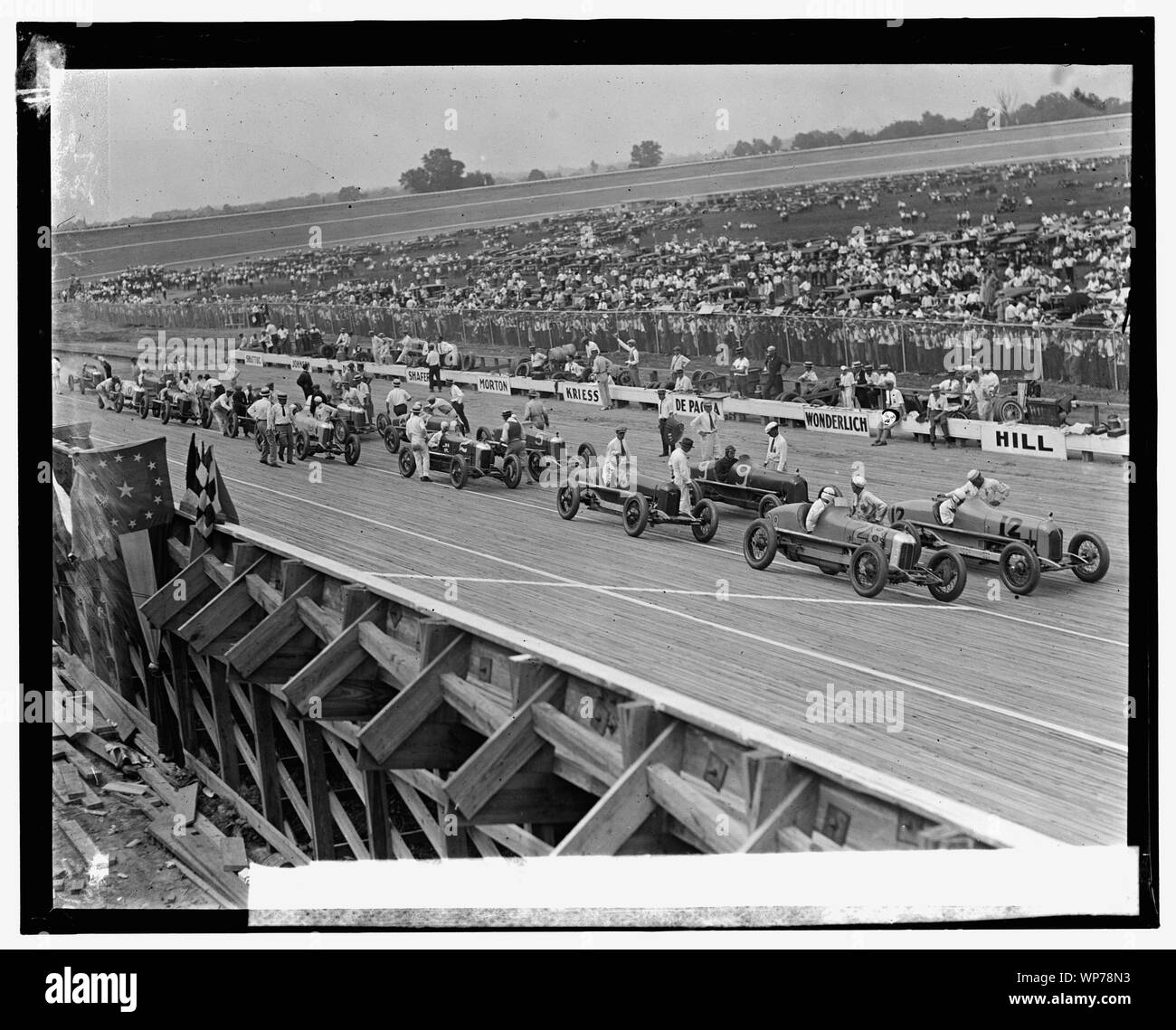 Laurel Rennen, 11. Juli 25. Stockfoto