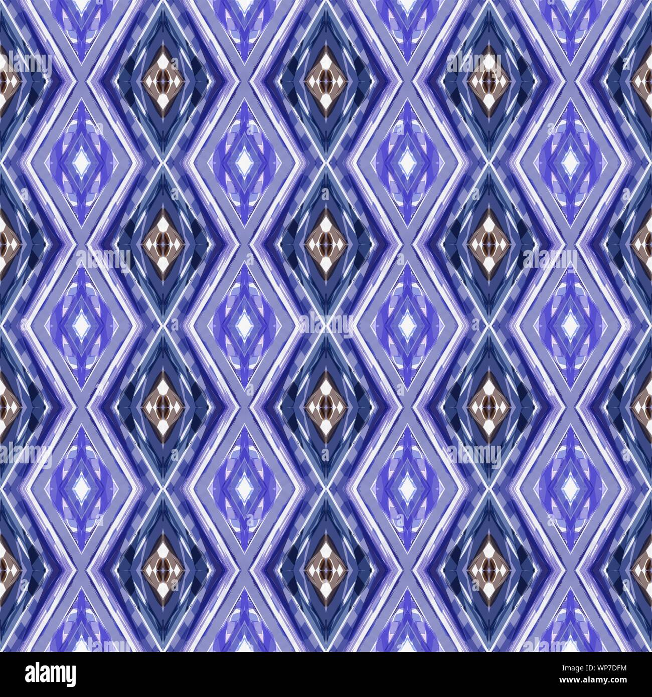 Wiederholbare Muster mit Schiefer Blau, Lavendel und sehr dunkles blau