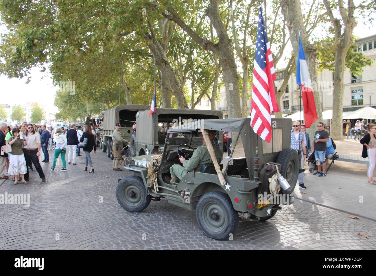 Freitag, 6. September 2019, zum 75. Jahrestag der Befreiung von Niort Stockfoto