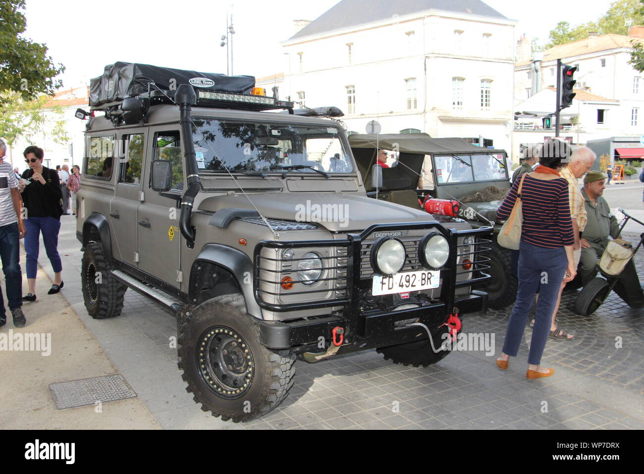 Freitag, 6. September 2019, zum 75. Jahrestag der Befreiung von Niort Stockfoto