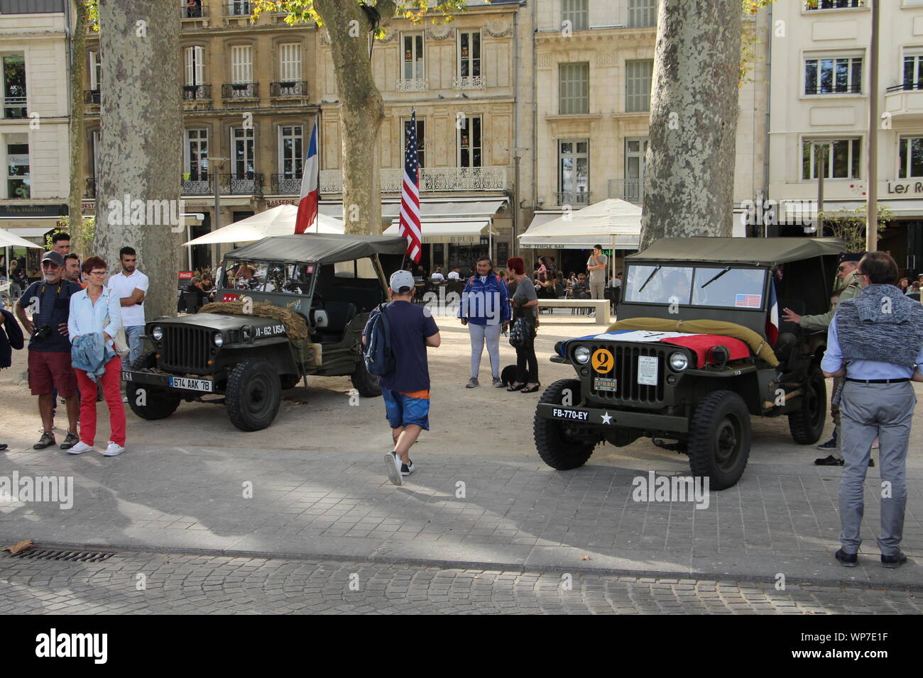 Freitag, 6. September 2019, zum 75. Jahrestag der Befreiung von Niort Stockfoto