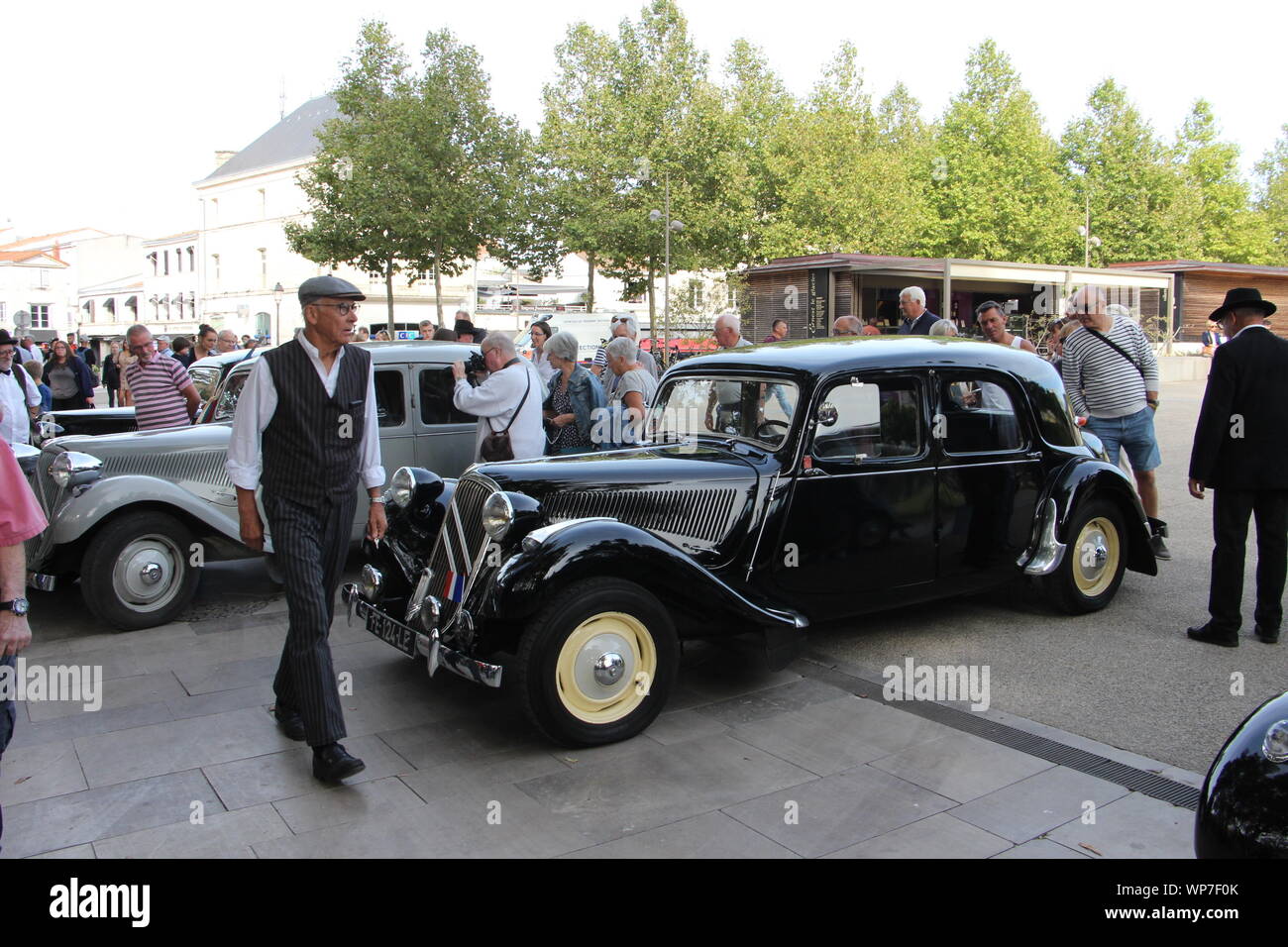Freitag, 6. September 2019, zum 75. Jahrestag der Befreiung von Niort Stockfoto