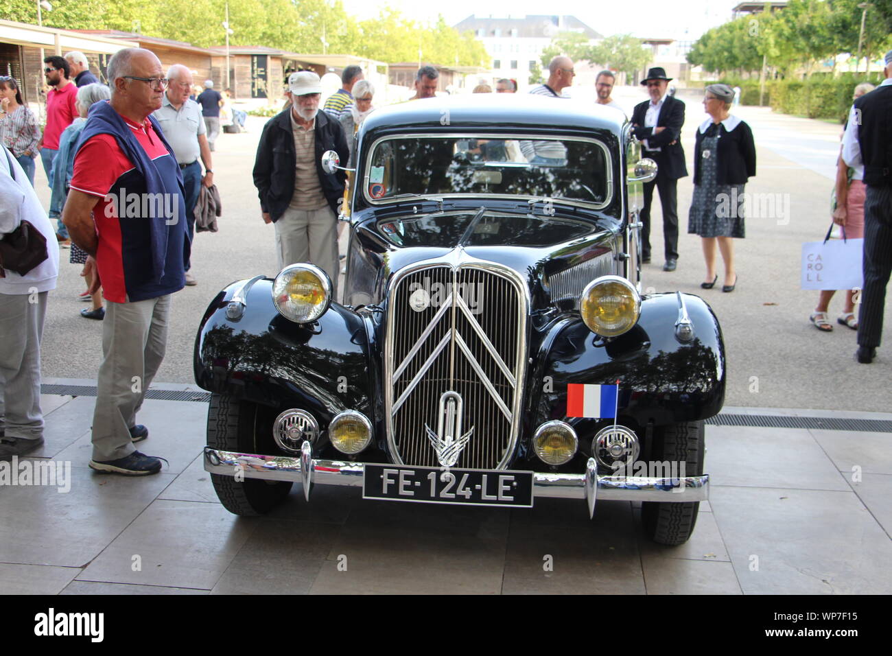 Freitag, 6. September 2019, zum 75. Jahrestag der Befreiung von Niort Stockfoto