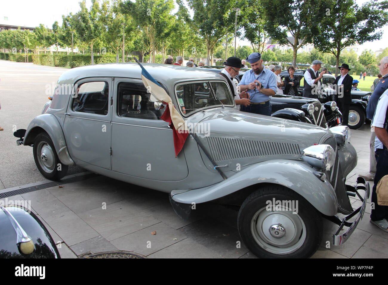 Freitag, 6. September 2019, zum 75. Jahrestag der Befreiung von Niort Stockfoto