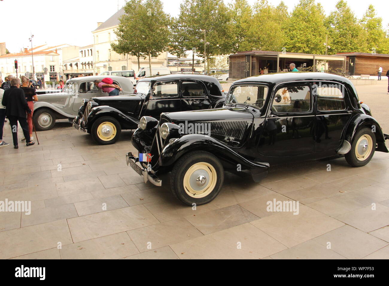 Freitag, 6. September 2019, zum 75. Jahrestag der Befreiung von Niort Stockfoto