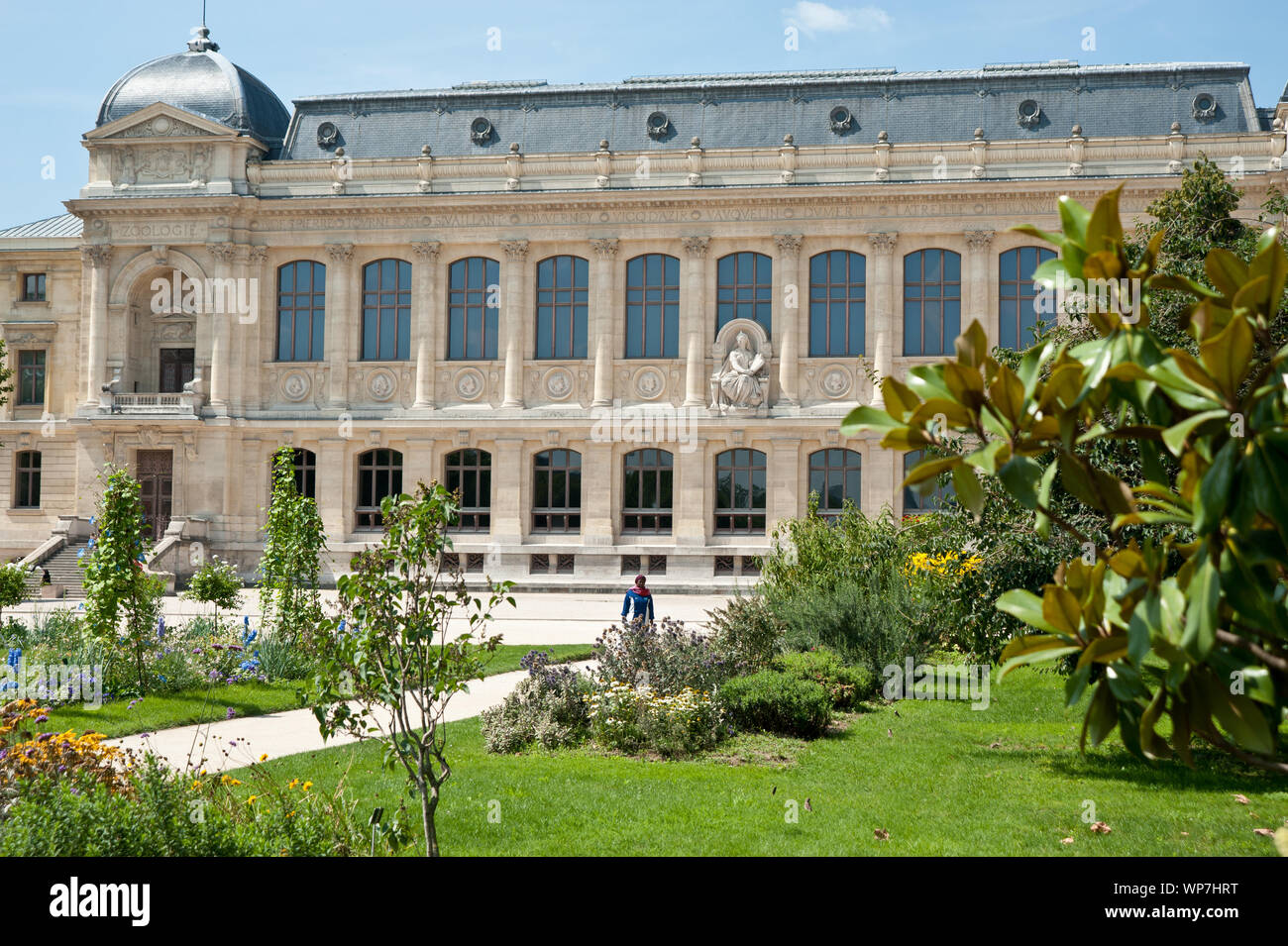 Das Muséum national d'histoire naturelle (Sigel: Mnhn) ist ein staatliches französisches Naturkundemuseum, das eine Forschungs- und Bildungseinrich Stockfoto