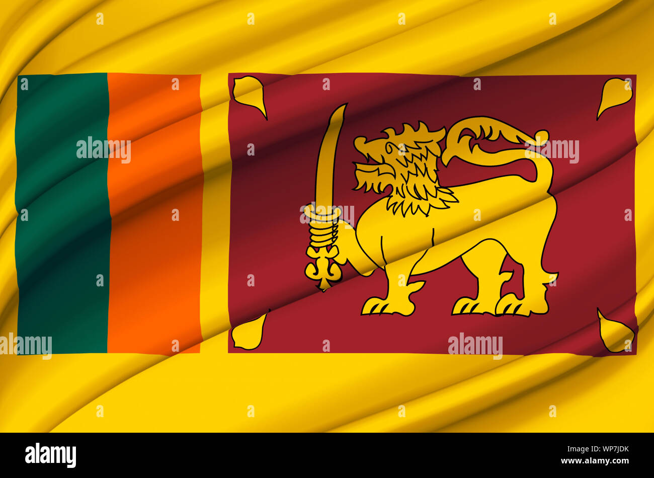 national-flag-illustration-sri-lanka-fotos-und-bildmaterial-in-hoher