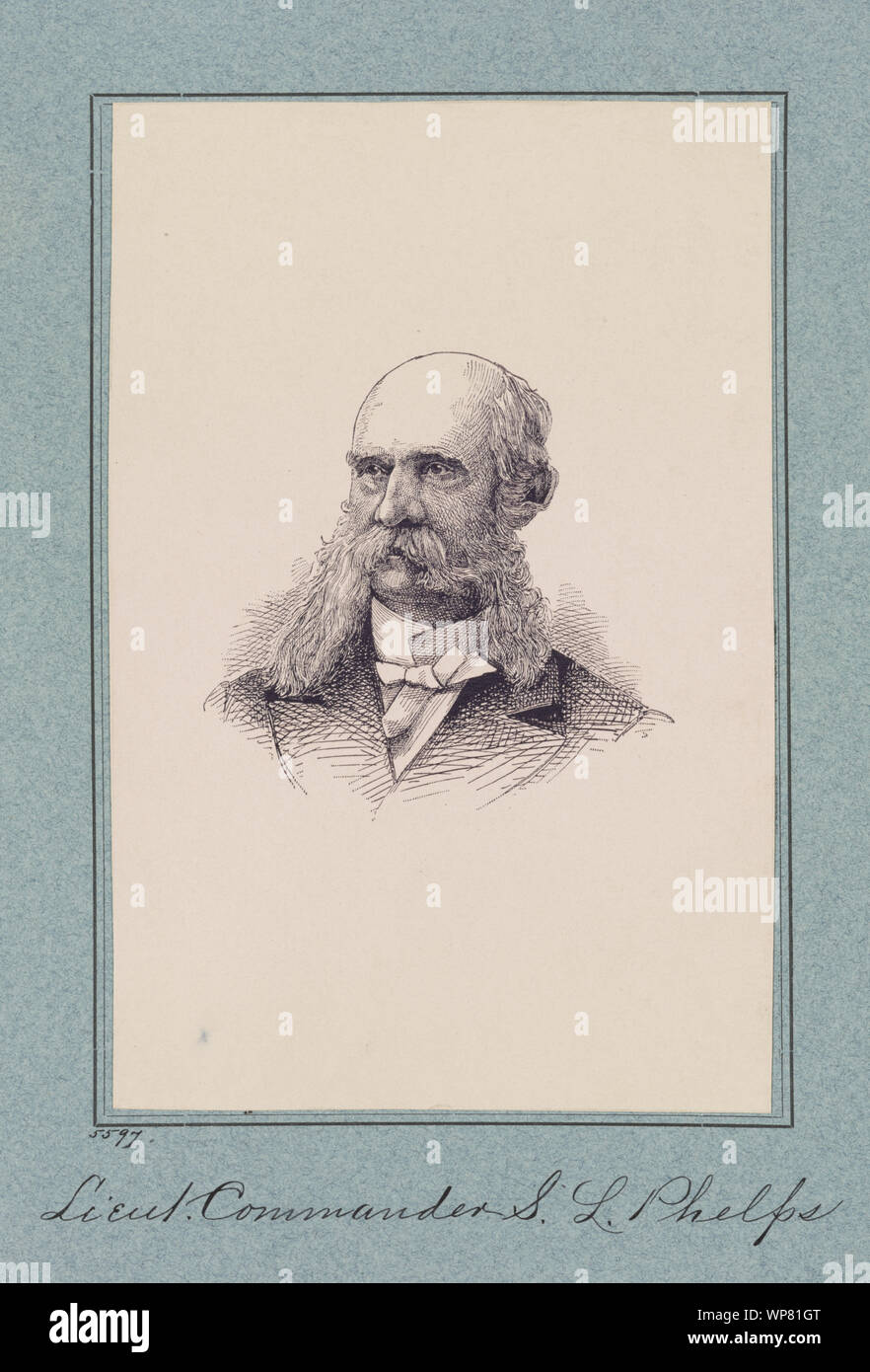 Lieut. Commander S. L. Phelps Stockfoto